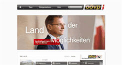 Desktop Screenshot of grieskirchen.oevp.at