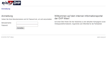 Tablet Screenshot of myvp.wien.oevp.at