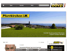 Tablet Screenshot of pfarrkirchen.oevp.at